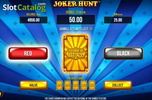 Οθόνη6. Joker Hunt Κουλοχέρης