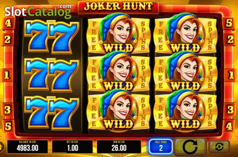 Οθόνη9. Joker Hunt Κουλοχέρης