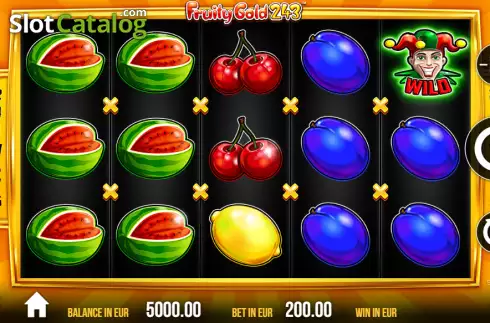 Οθόνη2. Fruity Gold 243 Κουλοχέρης
