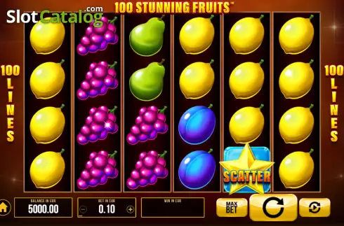 Οθόνη2. 100 Stunning Fruits Κουλοχέρης