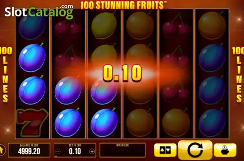 Οθόνη3. 100 Stunning Fruits Κουλοχέρης