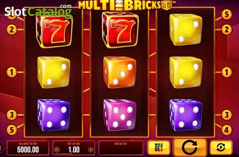 Οθόνη2. Multi Bricks Dice Κουλοχέρης