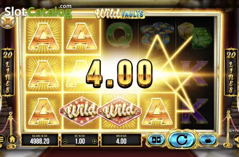 Οθόνη3. Wild Vaults Κουλοχέρης