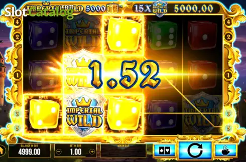 Οθόνη3. Imperial Wild 5000 Dice Κουλοχέρης