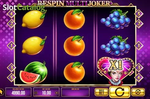 Οθόνη2. Respin Multi Joker Κουλοχέρης