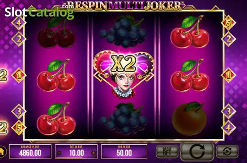 Οθόνη3. Respin Multi Joker Κουλοχέρης