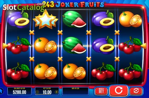 Οθόνη2. 243 Joker Fruits Κουλοχέρης