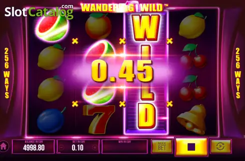 Οθόνη3. Wandering Wild Dice Κουλοχέρης