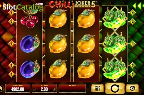 Οθόνη2. Chilli Joker Double 5 Κουλοχέρης 