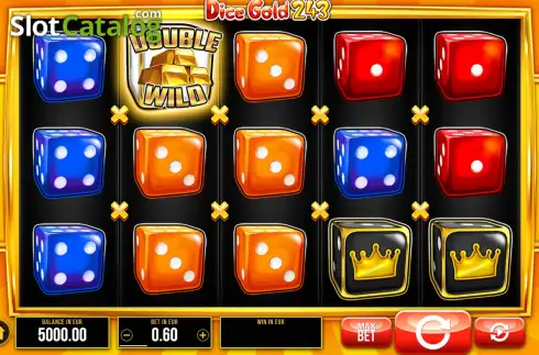Οθόνη2. Dice Gold 243 Κουλοχέρης 
