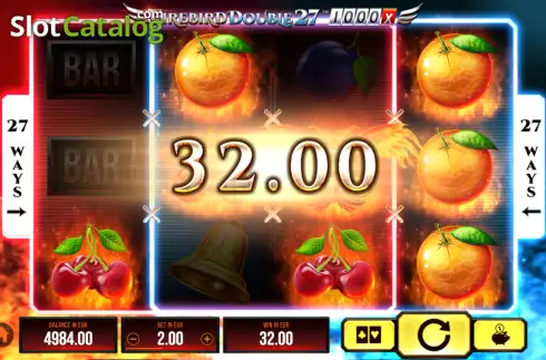 Οθόνη3. Firebird Double 27 1000 Κουλοχέρης