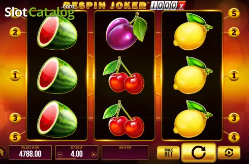 Οθόνη2. Respin Joker 1000 Κουλοχέρης