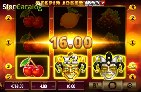 Οθόνη3. Respin Joker 1000 Κουλοχέρης