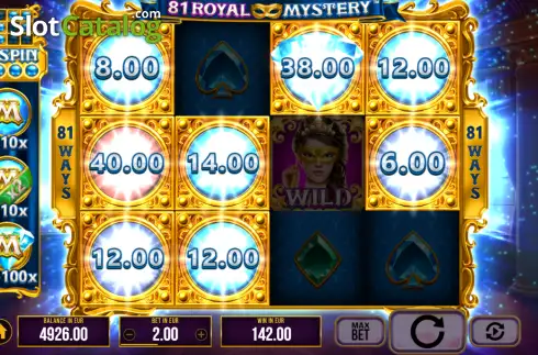 Οθόνη3. 81 Royal Mystery Κουλοχέρης