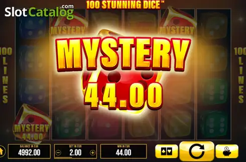 Οθόνη3. 100 Stunning Dice Κουλοχέρης 