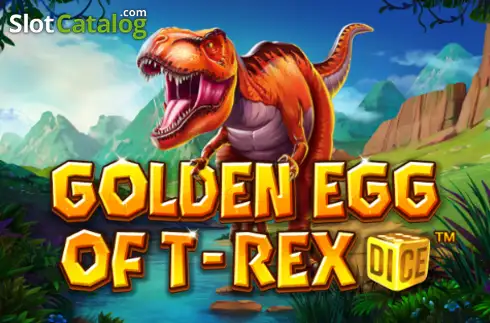Golden Egg of T-Rex Dice Λογότυπο Golden Egg of T-Rex Dice Λογότυπο