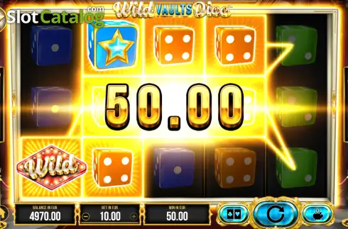 Οθόνη3. Wild Vaults Dice Κουλοχέρης