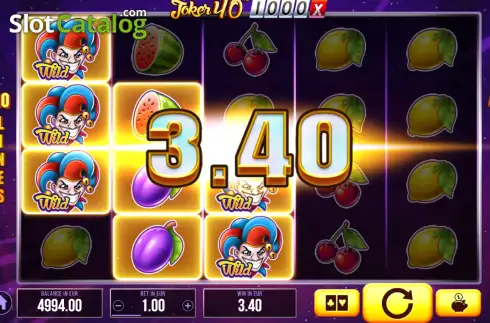 Οθόνη3. Joker 40 1000 Κουλοχέρης