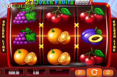 Οθόνη2. 27 Joker Fruits 1000 Κουλοχέρης