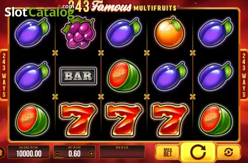 Οθόνη2. 243 Famous Multifruits Κουλοχέρης