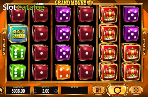 Οθόνη2. Grand Money Dice Κουλοχέρης