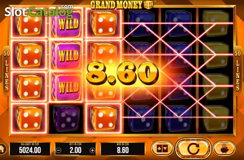 Οθόνη3. Grand Money Dice Κουλοχέρης