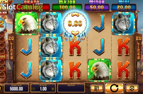 Οθόνη2. Snatch the Dreams: Hold and Win Κουλοχέρης 
