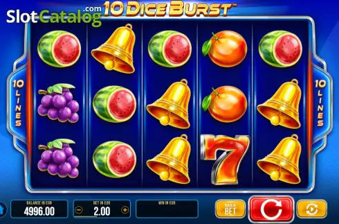 Οθόνη2. 10 Dice Burst Κουλοχέρης 