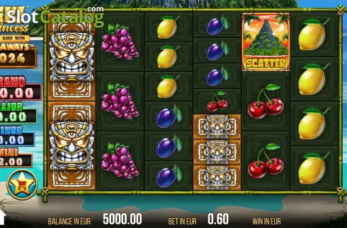 Οθόνη2. Tiki Princess Megaways Κουλοχέρης 