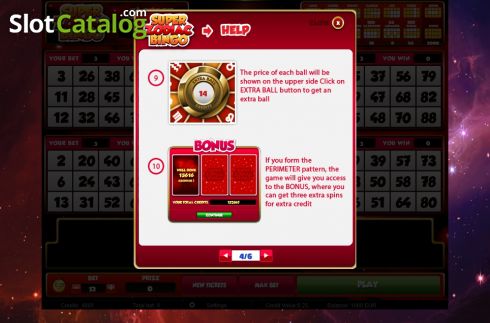 Οθόνη9. Super Zodiac Bingo Κουλοχέρης