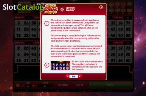 Οθόνη8. Super Zodiac Bingo Κουλοχέρης