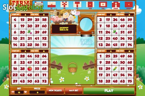 Οθόνη2. Farm Bingo Κουλοχέρης