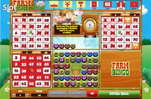Οθόνη4. Farm Bingo Κουλοχέρης