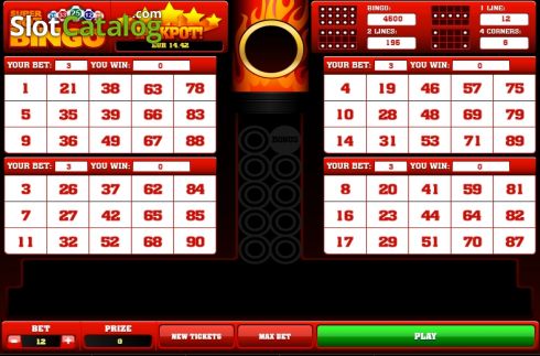 Οθόνη2. Super Hot Bingo Κουλοχέρης 
