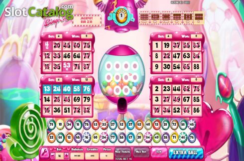 Οθόνη3. Candy Bingo 3D Κουλοχέρης
