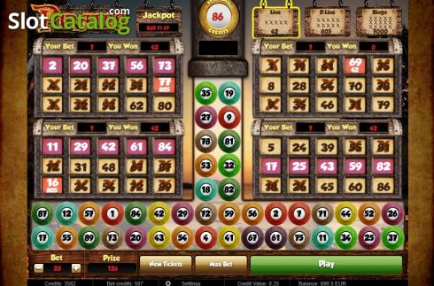 Οθόνη5. Pirates Bingo (Salsa Technology) Κουλοχέρης