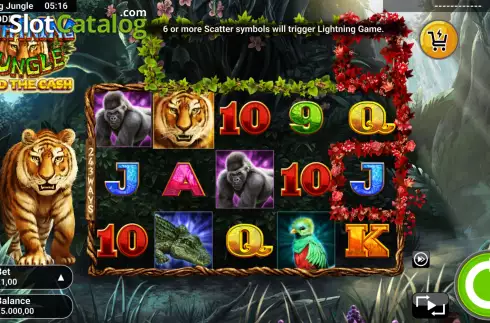 Οθόνη3. Lightning Jungle Κουλοχέρης 