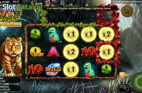 Οθόνη8. Lightning Jungle Κουλοχέρης 