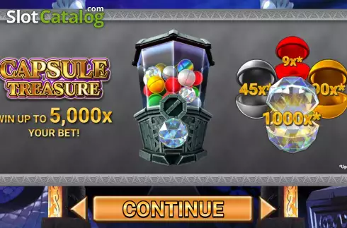 Οθόνη2. Capsule Treasure Thor's Strike Κουλοχέρης