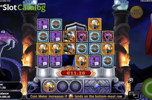 Οθόνη9. Capsule Treasure Thor's Strike Κουλοχέρης