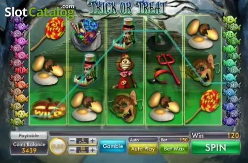 Οθόνη4. Trick or Treat (Saucify, Genii) Κουλοχέρης
