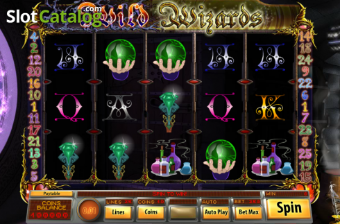 Οθόνη2. Wild Wizards (Genii) Κουλοχέρης