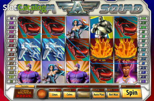 Οθόνη3. Alpha Squad Κουλοχέρης