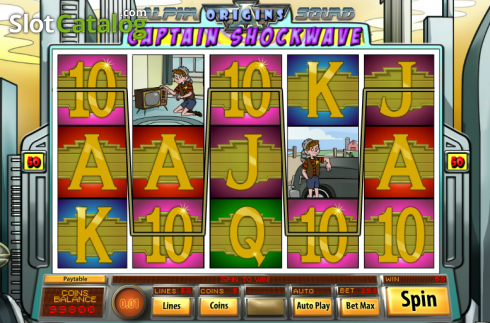 Οθόνη3. Alpha Squad Origins Captain Shockwave Κουλοχέρης