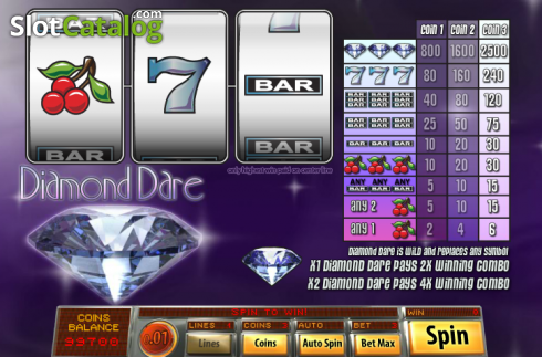 Οθόνη2. Diamond Dare Bonus Bucks Edition Κουλοχέρης