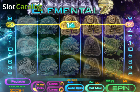 Οθόνη3. Elemental 7 Κουλοχέρης