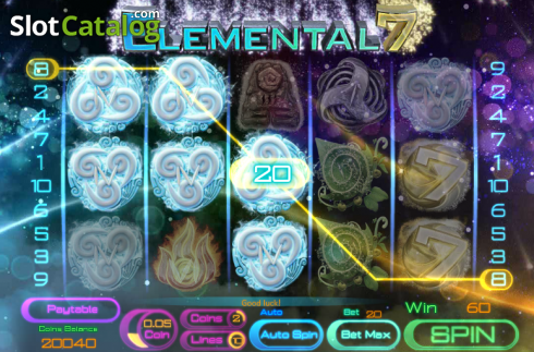 Οθόνη4. Elemental 7 Κουλοχέρης