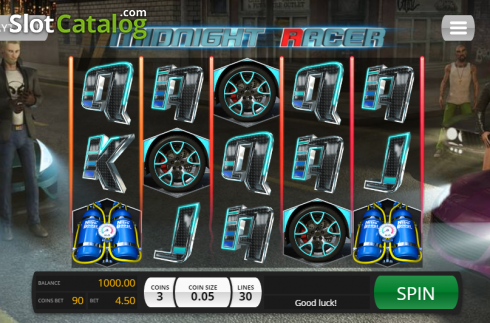 Οθόνη2. Midnight Racer Κουλοχέρης 