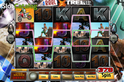 Οθόνη4. Reel Xtreme Κουλοχέρης