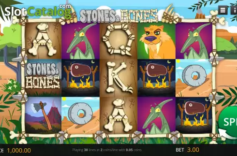 Οθόνη2. Stones and Bones Κουλοχέρης